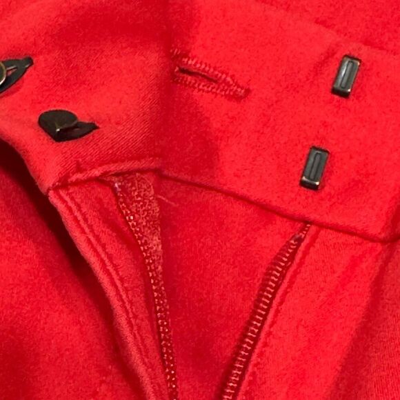 Express columnist mid rise dress pants size 8 coral office wear - Picture 5 of 8